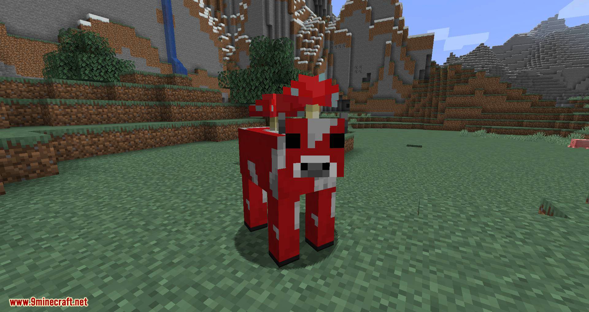 Mooblooms Mod (1.21.6, 1.20.1) - Colorful And Flowery Cows - Aadhu.com