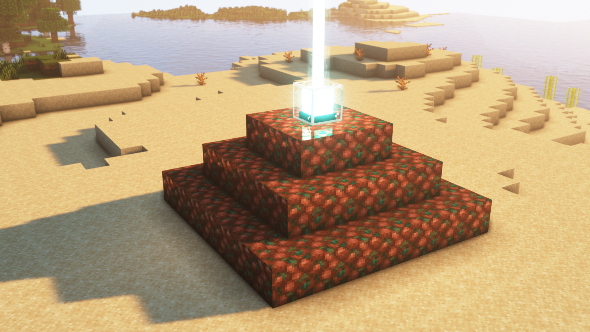 Raw Copper Beacon Base Mod (1.21.6, 1.20.1) - Allows Copper Blocks As ...