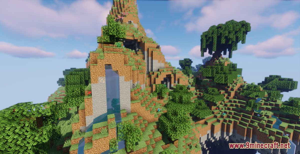 Sky Islands Map 1.16.5 For Minecraft - Aadhu.com