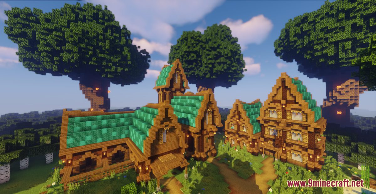 Enchanted Village Map 1.17.1 For Minecraft - Aadhu.com