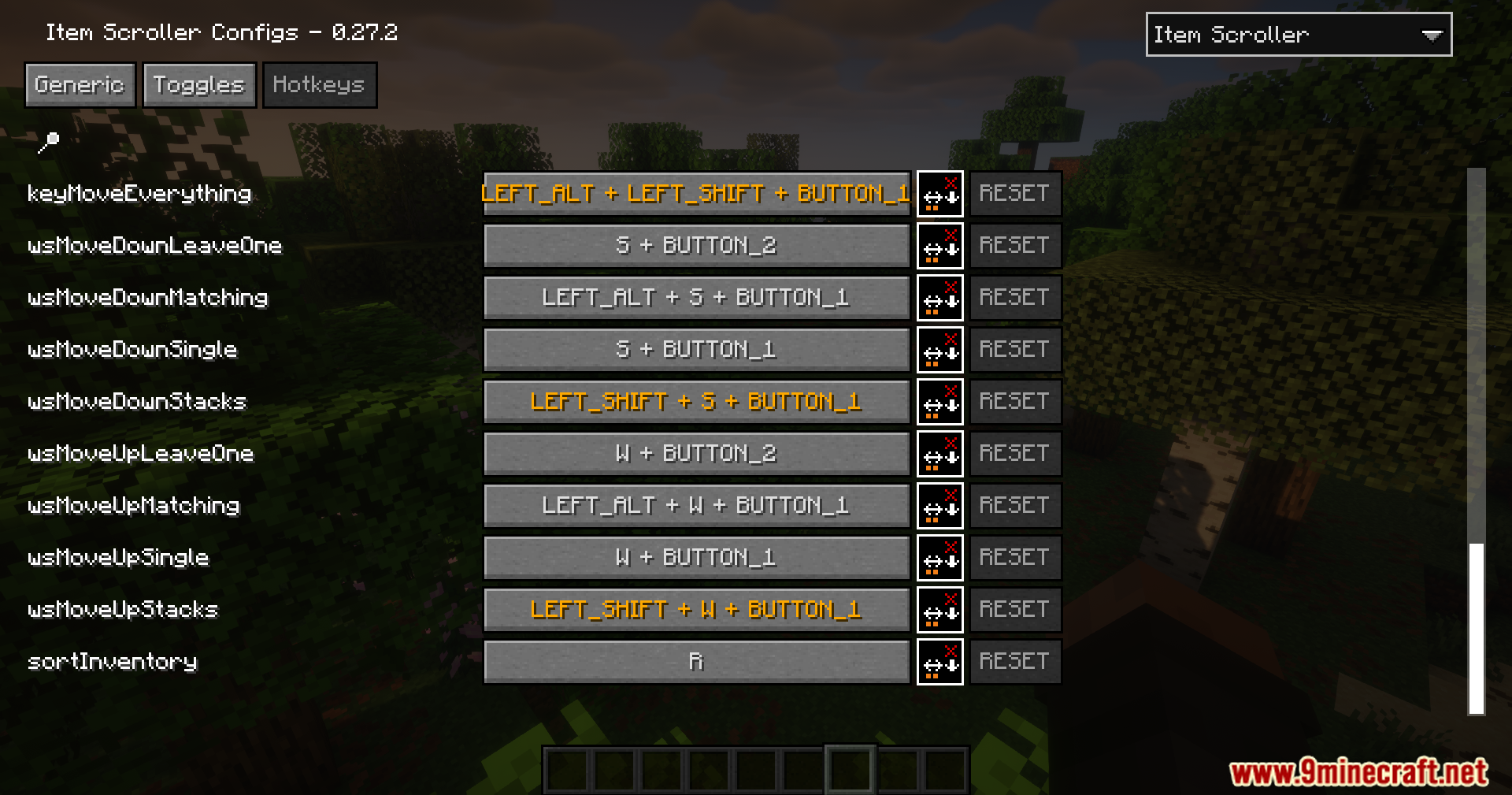 Item Scroller Update Port Mod (1.21.6, 1.21.1) - Inventory Management ...