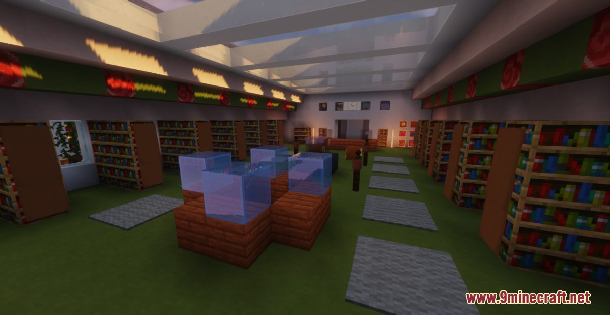 Treasure In The Library Map 1.15.2 For Minecraft 63 Treasure in the library screenshots (9)