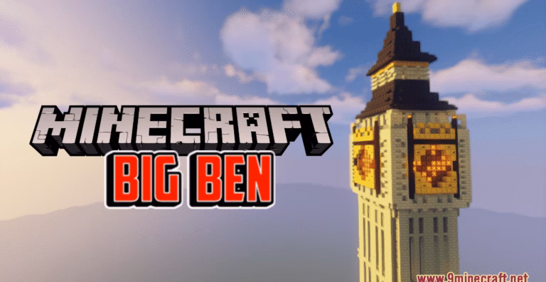 Big ben map 1. 17. 1 for minecraft