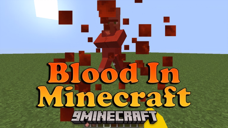 Blood in minecraft plugin (1. 21. 5, 1. 20. 1) – add blood per player and mob