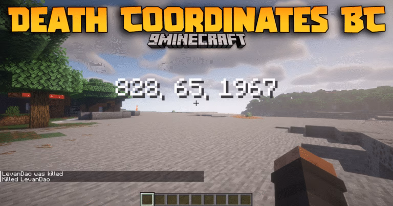 Death coordinates bc mod (1. 21. 6, 1. 20. 1) – death location on screen