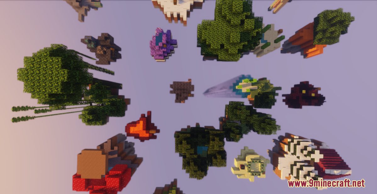 Epic Biomes SkyBlock Map 1.17.1 For Minecraft - Aadhu.com