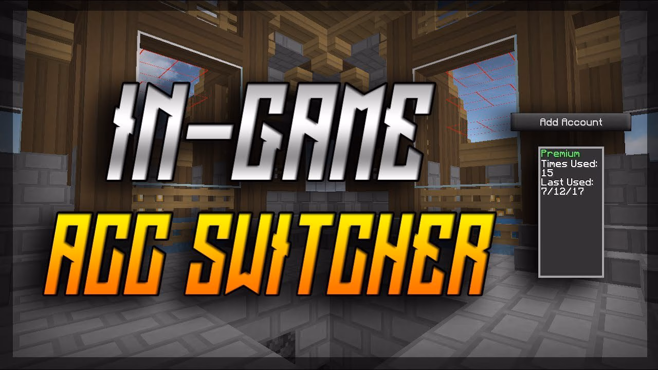 Ingame Account Switcher Mod (1.21.6, 1.20.1) – Change Account Without Restarting Ingame account switcher mod (1. 21. 6, 1. 20. 1) – change account without restarting
