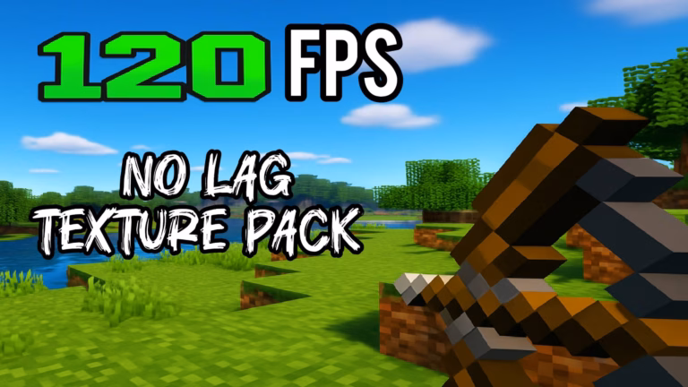 No lag texture pack (1. 21) – mcpe/bedrock fps boost
