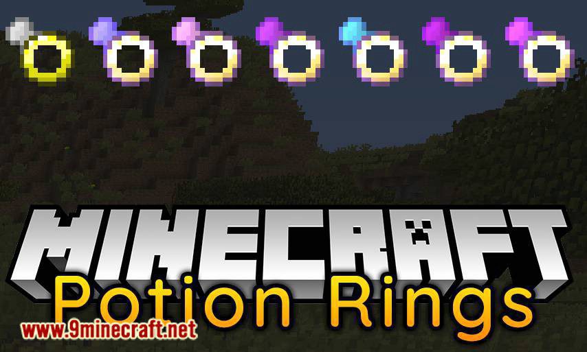 Potion rings mod for minecraft logo