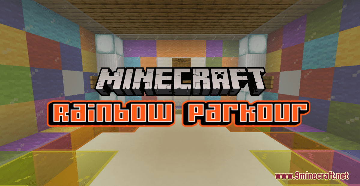 Rainbow Parkour Map 1.17.1 For Minecraft - Aadhu.com