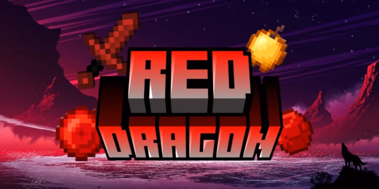 Red dragon 16x texture pack (1. 21) – mcpe/bedrock pvp pack