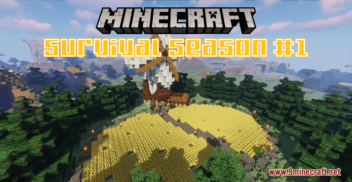 Survival Season #1 Map 1.17.1 For Minecraft - Aadhu.com