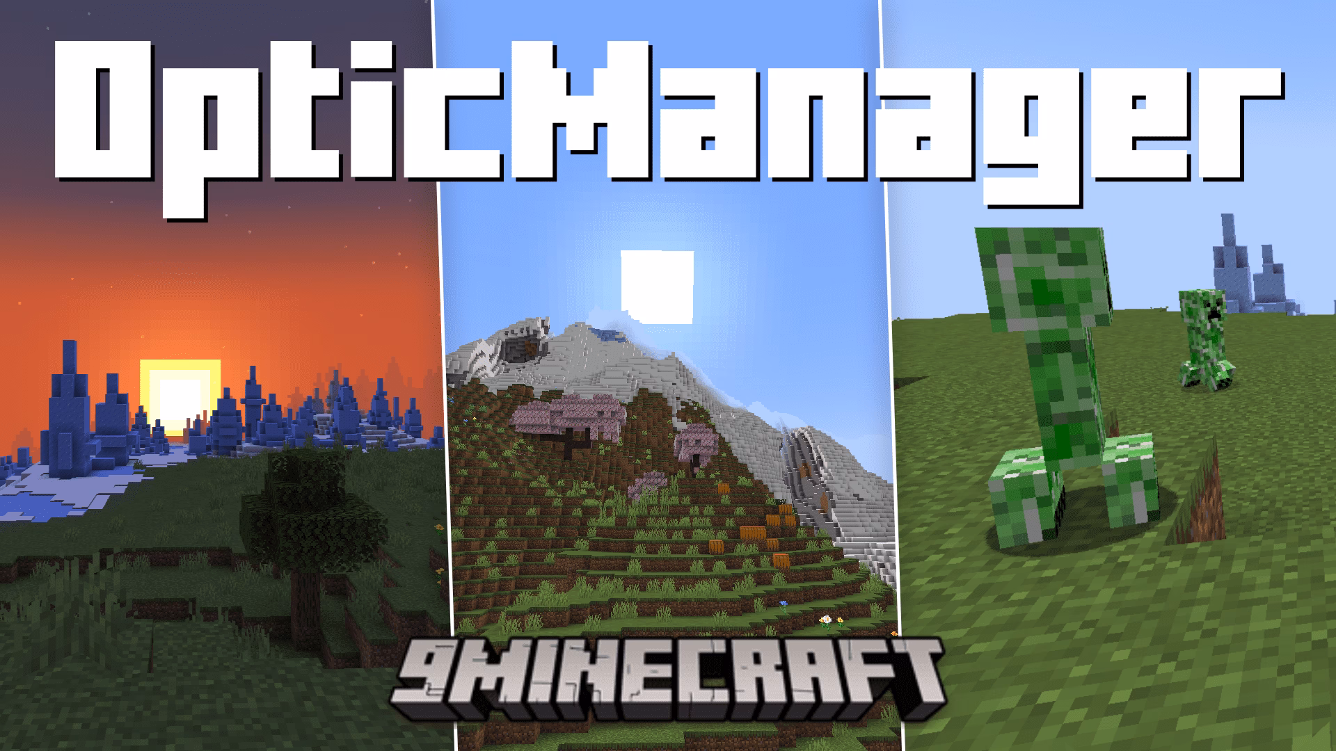 Opticmanager mod (1. 21. 6, 1. 20. 1) – synchronized client settings on servers