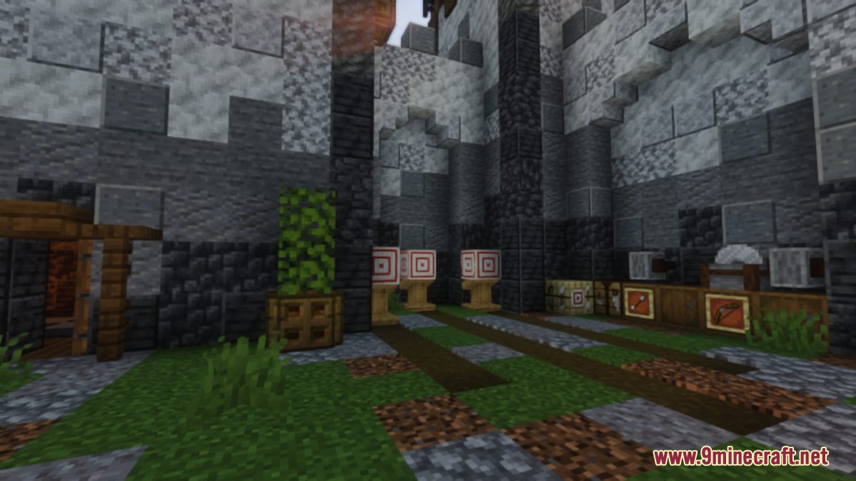 Small Medieval Castle Map (1.21.7, 1.20.1) For Minecraft - Aadhu.com