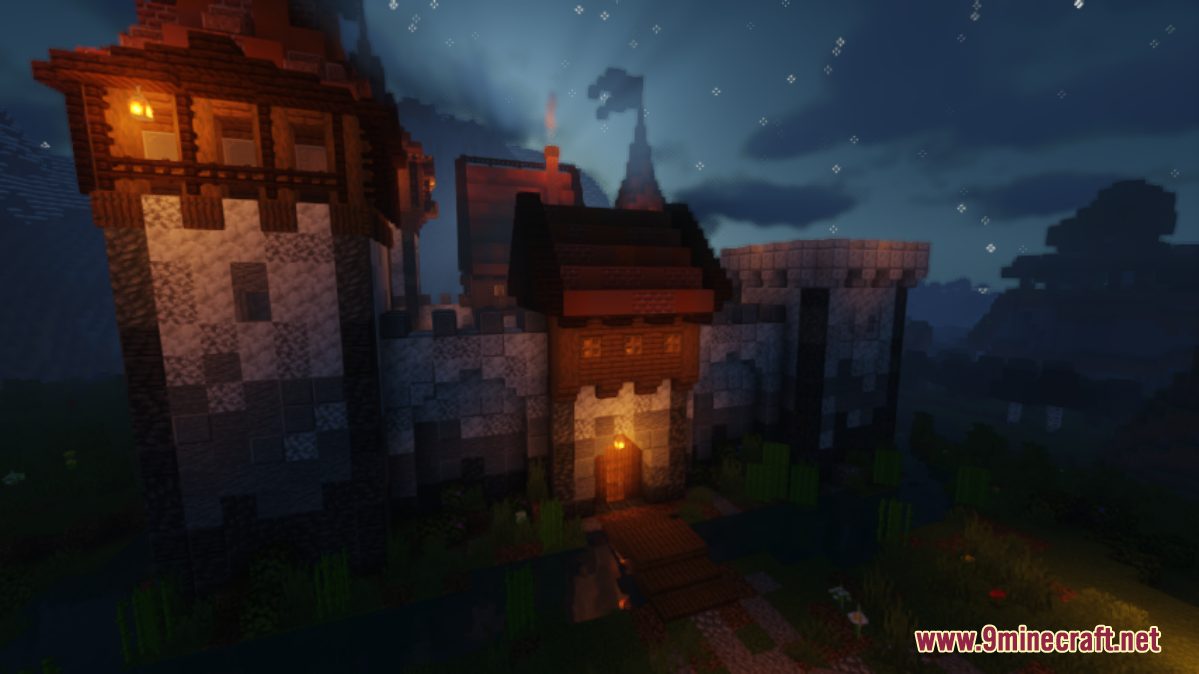 Small Medieval Castle Map (1.21.7, 1.20.1) For Minecraft - Aadhu.com