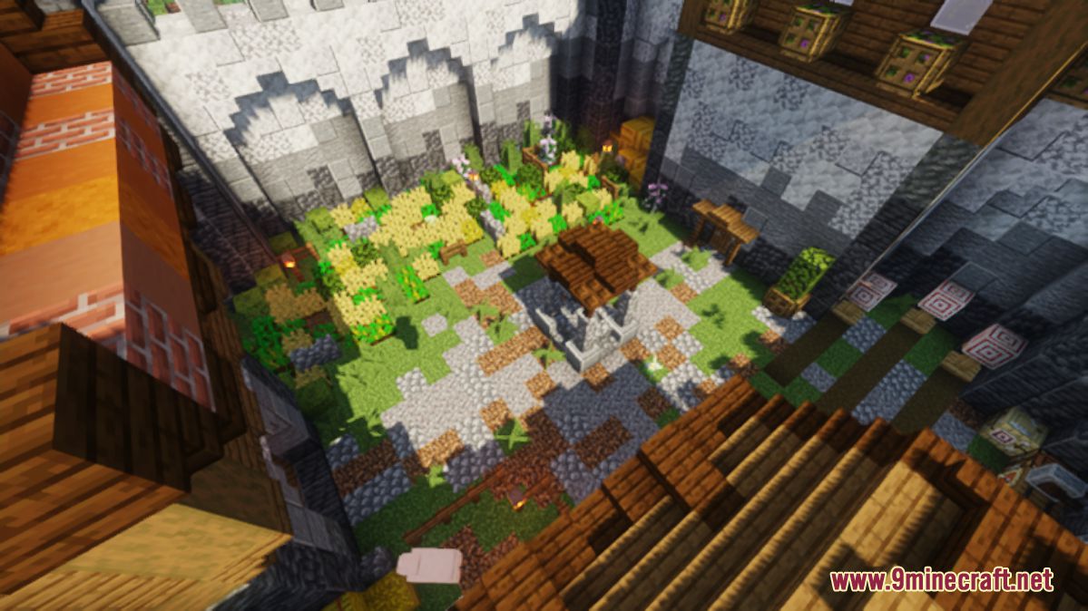 Small Medieval Castle Map (1.21.7, 1.20.1) For Minecraft - Aadhu.com