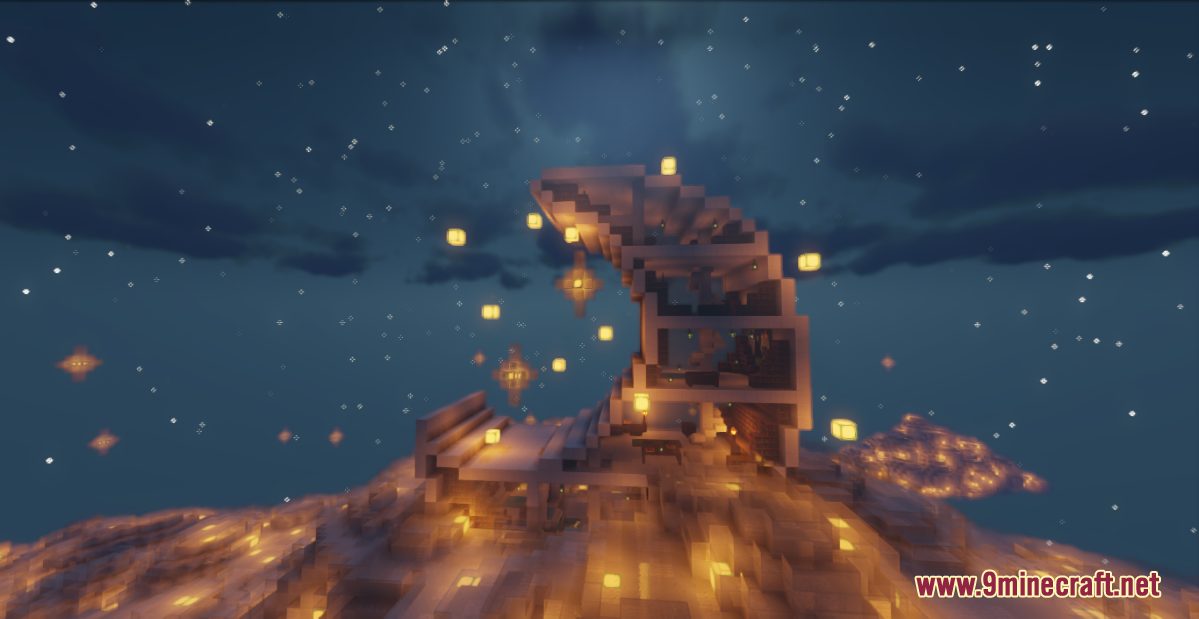 Cloud Sky Map (1.21.7, 1.20.1) For Minecraft - Aadhu.com