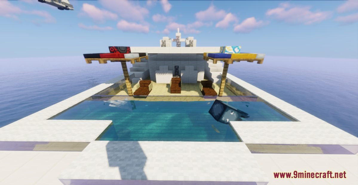 Modern Yacht Map (1.21.7, 1.20.1) For Minecraft 49 Modern yatch screenshots (2)