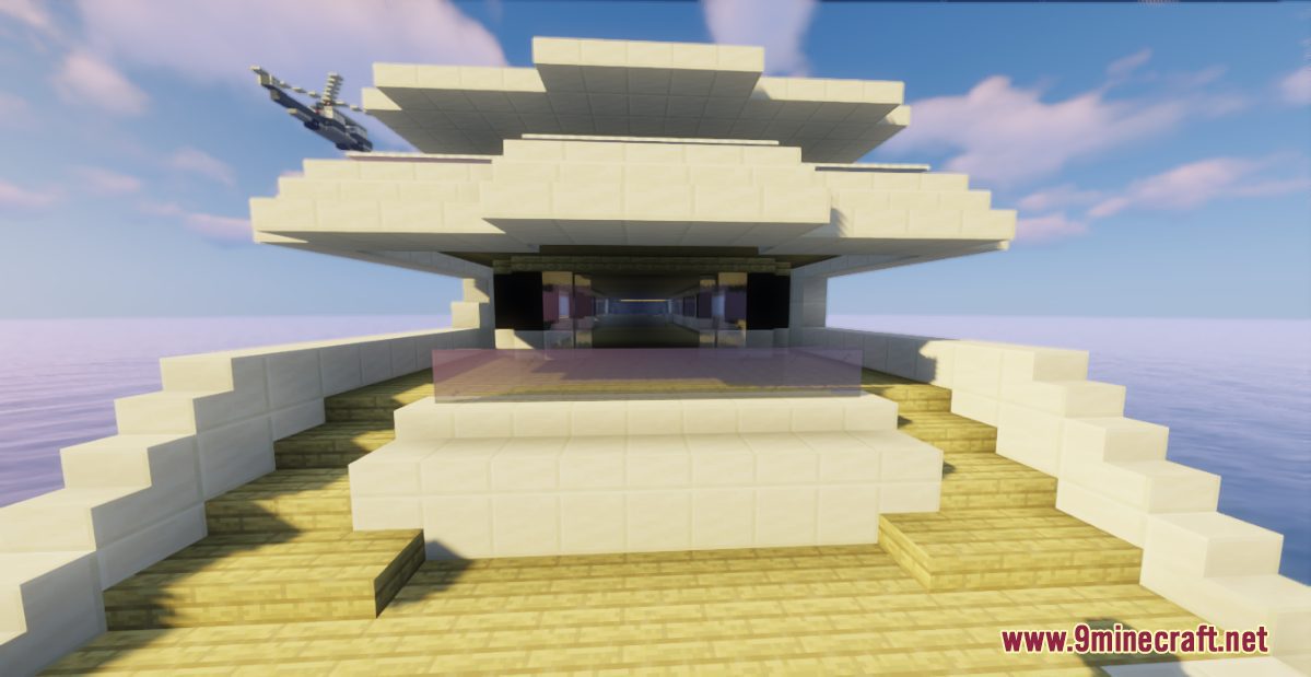 Modern Yacht Map (1.21.7, 1.20.1) For Minecraft 55 Modern yatch screenshots (5)