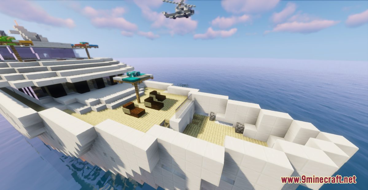 Modern Yacht Map (1.21.7, 1.20.1) For Minecraft 53 Modern yatch screenshots (4)