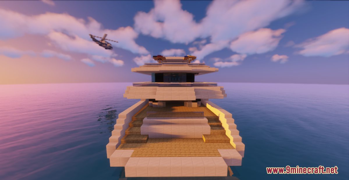 Modern Yacht Map (1.21.7, 1.20.1) For Minecraft 63 Modern yatch screenshots (9)