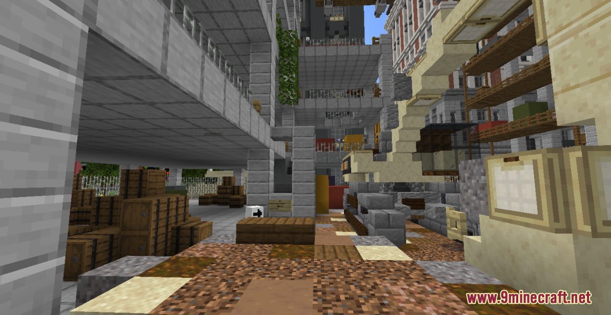 Parkour City Map (1.21.7, 1.20.1) For Minecraft - Aadhu.com