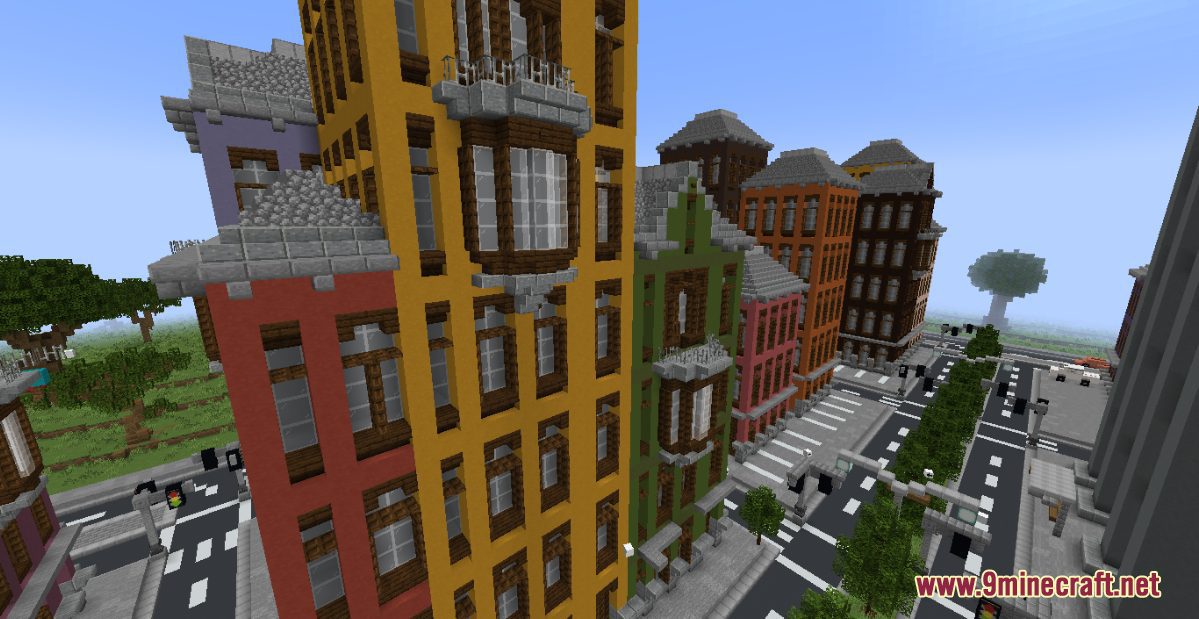 Parkour City Map (1.21.7, 1.20.1) For Minecraft - Aadhu.com