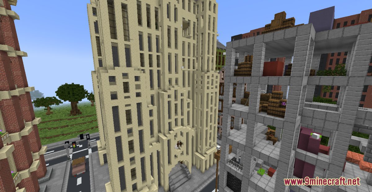 Parkour City Map (1.21.7, 1.20.1) For Minecraft - Aadhu.com