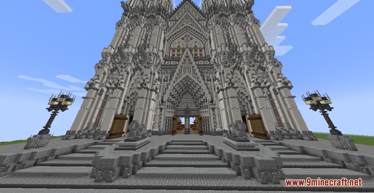 Classic Cathedral Map (1.21.7, 1.20.1) For Minecraft - Aadhu.com