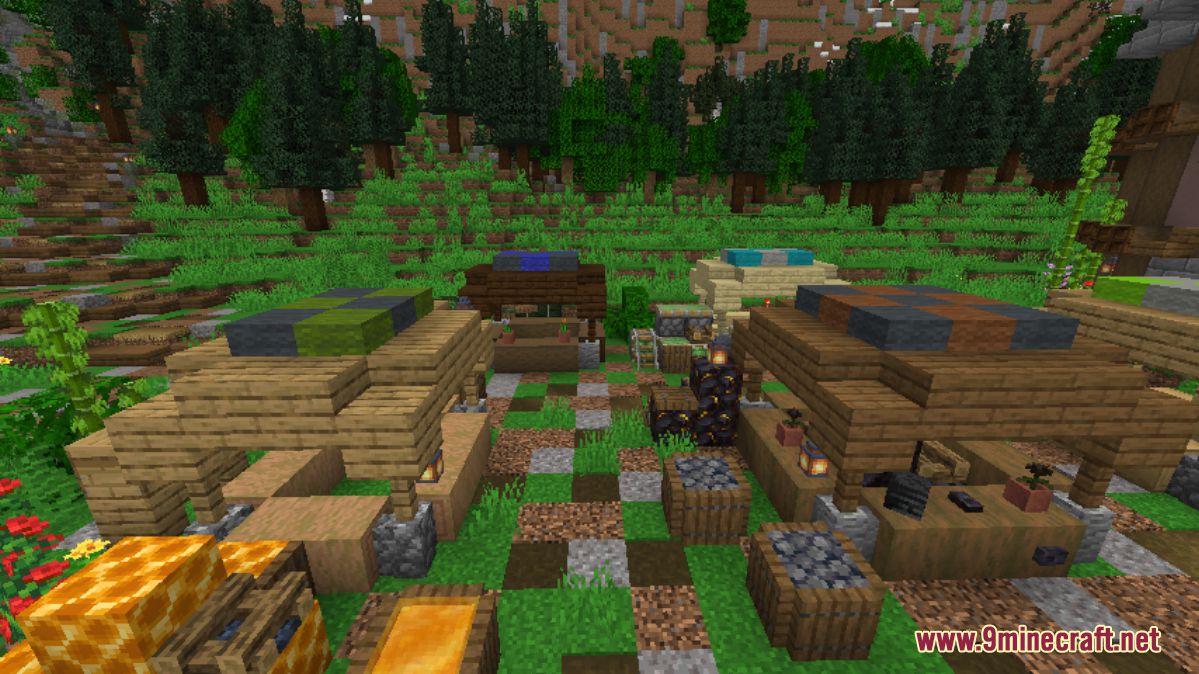 Medieval Valley Town Map (1.21.7, 1.20.1) For Minecraft - Aadhu.com