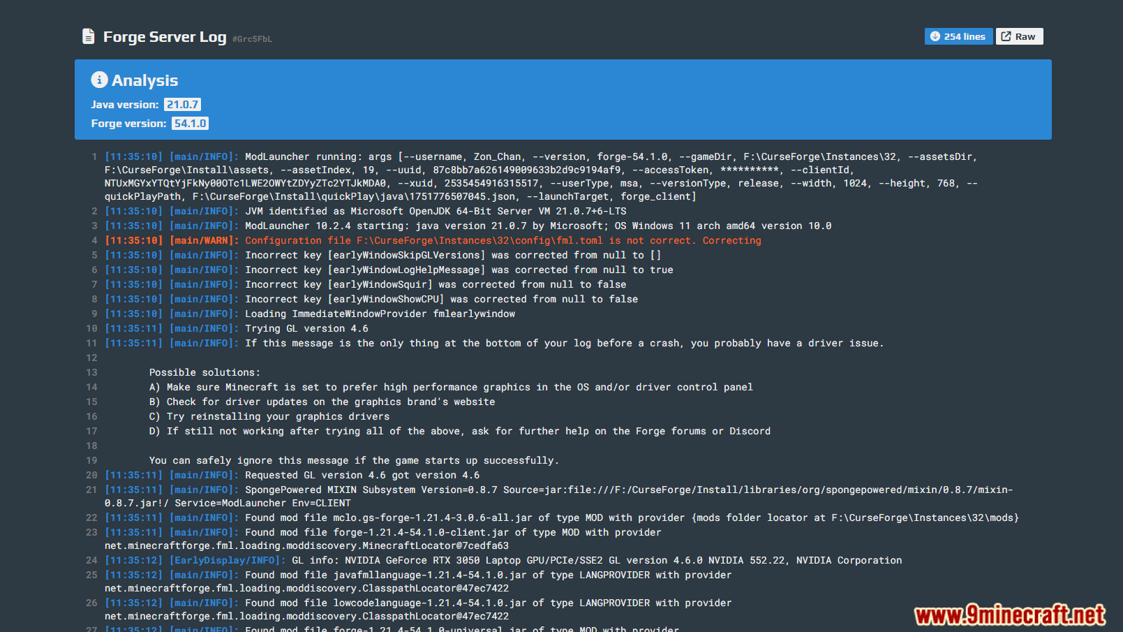 Mclogs Plugin (1.21.7, 1.20.1) - One Command To Share It All 42 1752435476 89 mclogs plugin 1217 1201 one command to share it