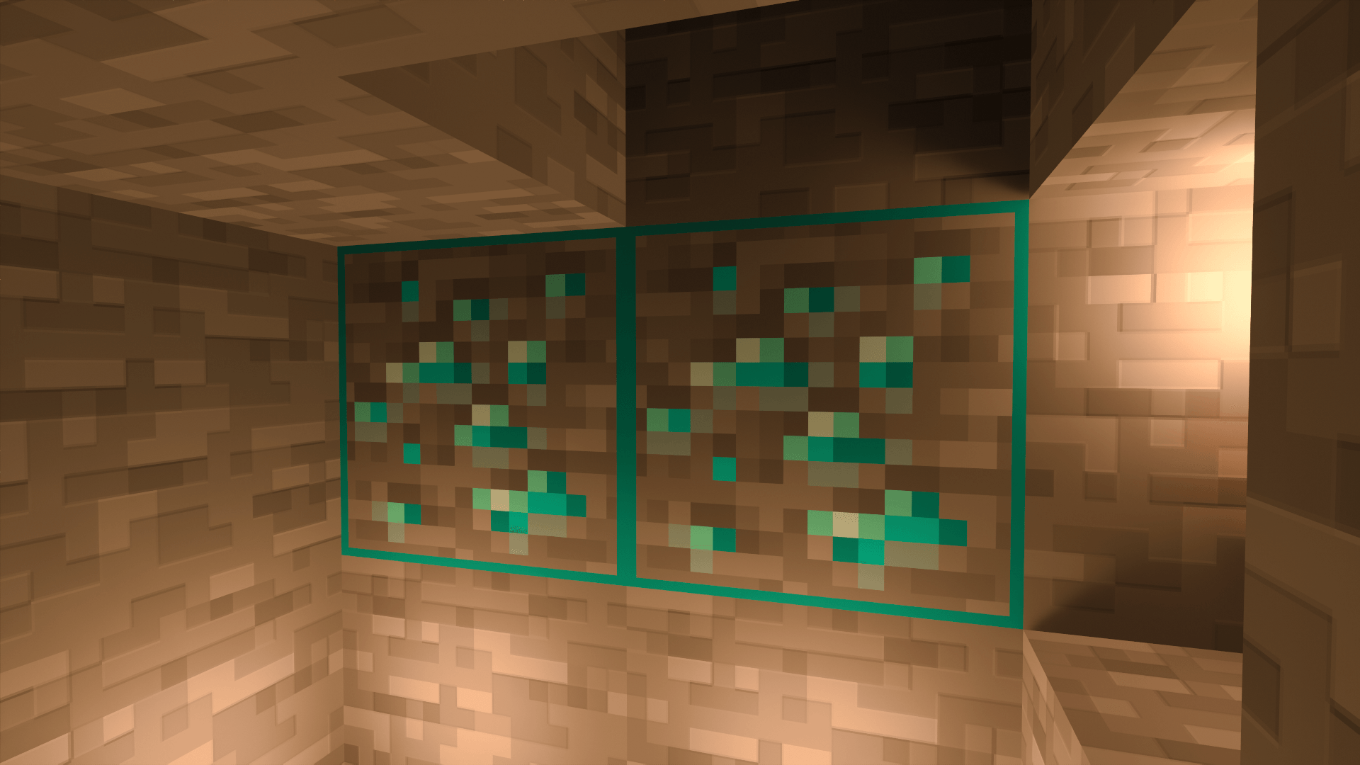 Outlined Ore Texture Pack (1.21) - MCPE/Bedrock - Aadhu.com