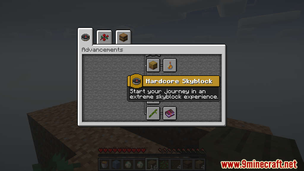 Hardcore Technical Skyblock Map (1.21.8, 1.20.1) For Minecraft - Aadhu.com