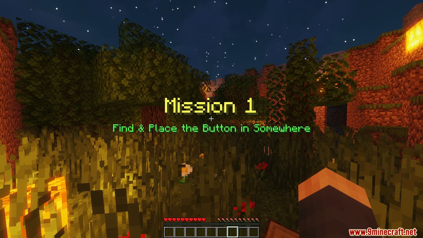 Press The Buttons Map (1.21.8, 1.20.1) For Minecraft - Aadhu.com