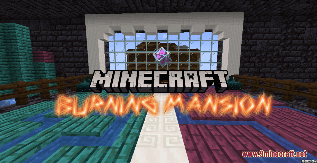 Burning Mansion Map (1.21.7, 1.20.1) For Minecraft - Aadhu.com