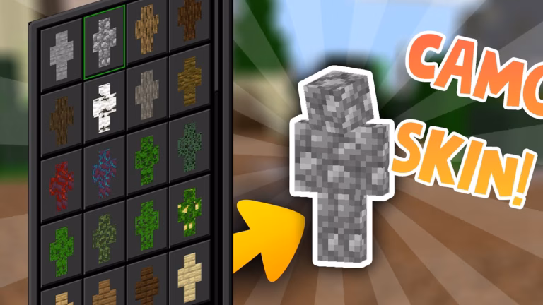 Camouflage and trolling skin pack (1. 21) – 250+ skins for mcpe/bedrock