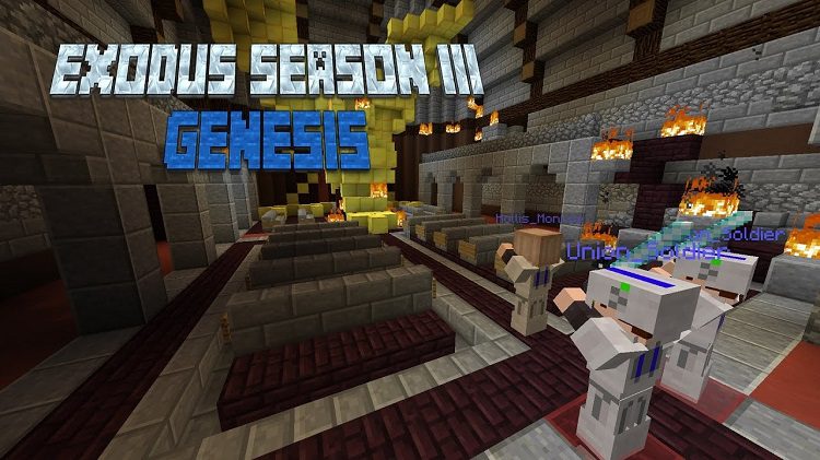Exodus Season 3: Genesis Map (1.21.8, 1.20.1) For Minecraft - Aadhu.com