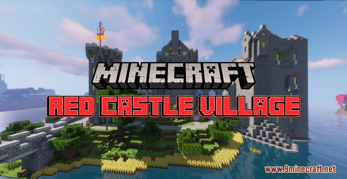 Red Castle Map (1.21.7, 1.20.1) for Minecraft Red Castle Map (1.21.7, 1.20.1) for Minecraft
