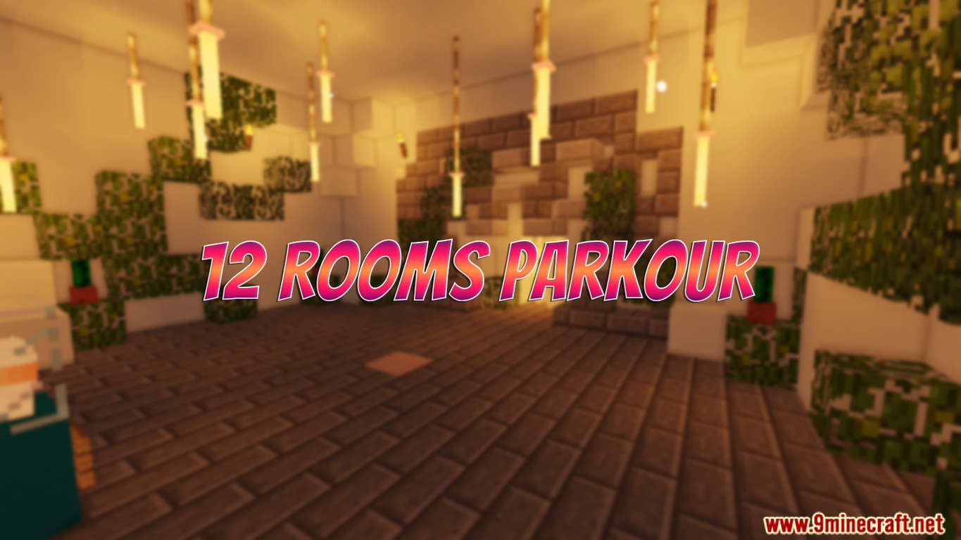12 Rooms Map (1.21.8, 1.20.1) for Minecraft