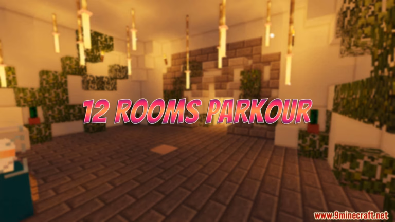 12 rooms map (1. 21. 8, 1. 20. 1) for minecraft