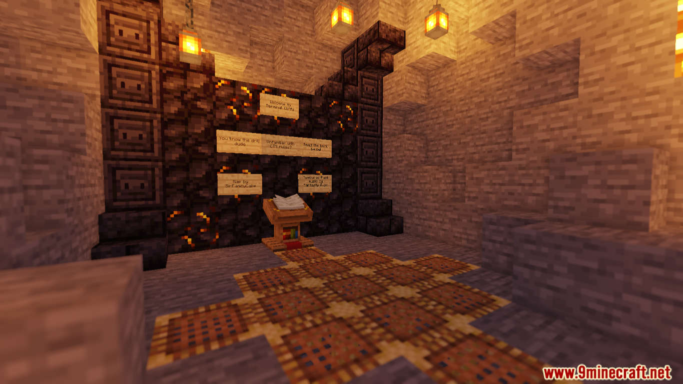 Terminal Cliffs Map (1.21.8, 1.20.1) For Minecraft 55 Terminal cliffs map screenshots (1)
