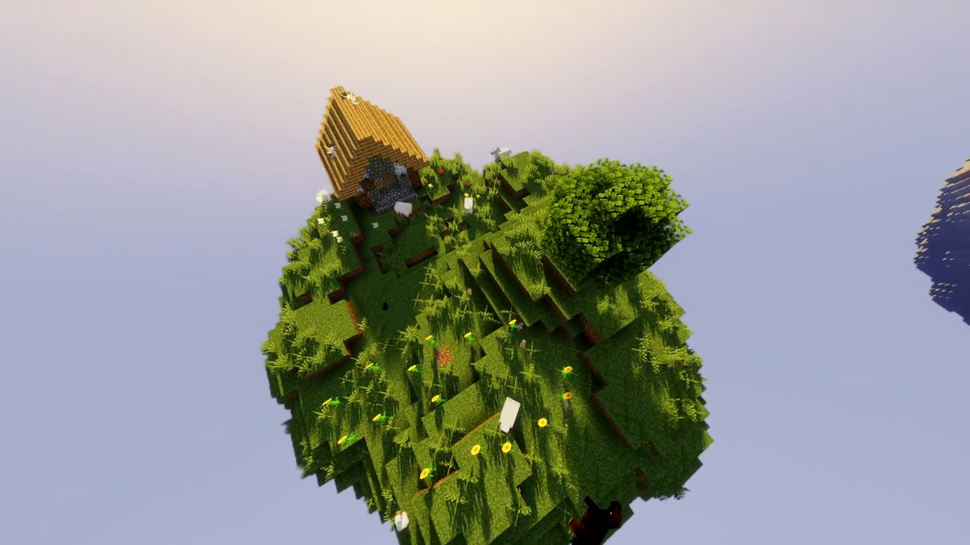 Sky Islands Texture Pack (1.21) - MCPE/Bedrock Custom Sky - Aadhu.com
