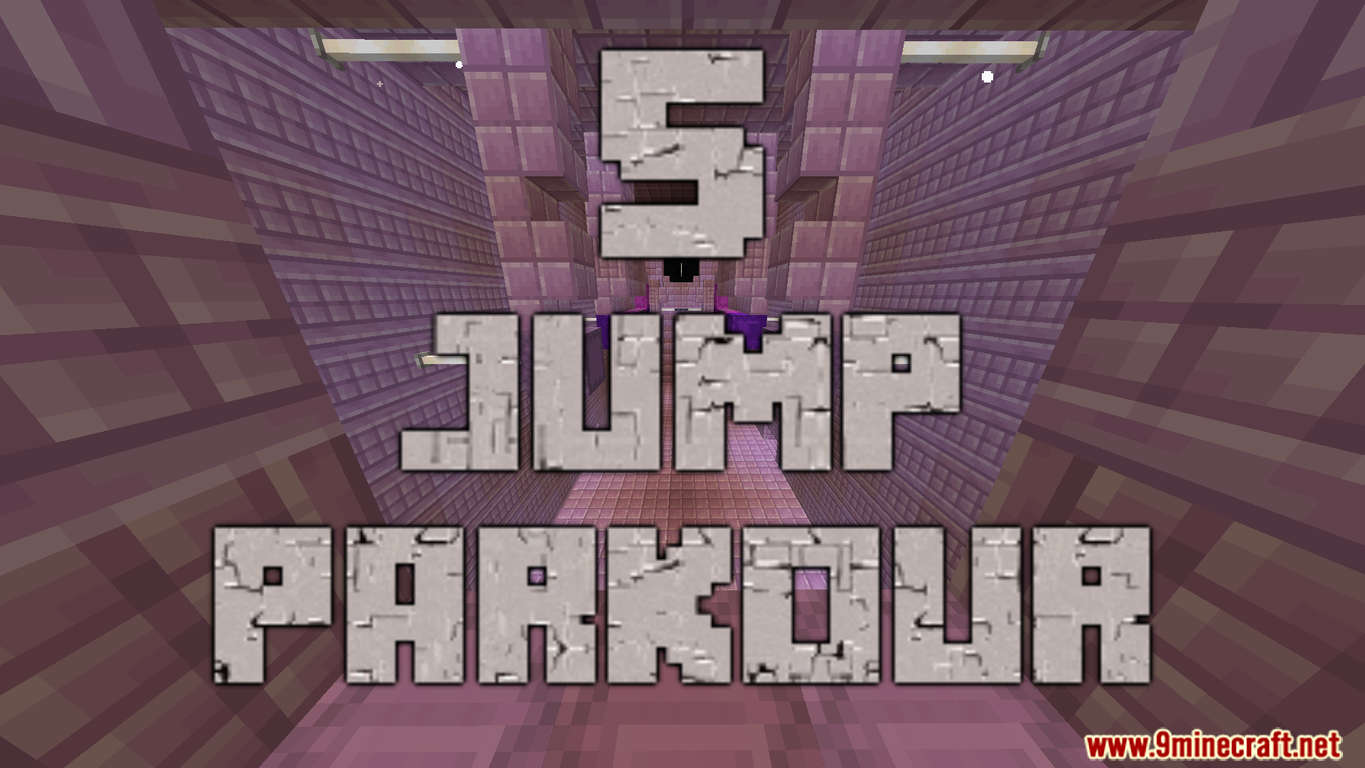 5 Jumps Parkour Map (1.21.8, 1.20.1) for Minecraft 5 Jumps Parkour Map (1.21.8, 1.20.1) for Minecraft