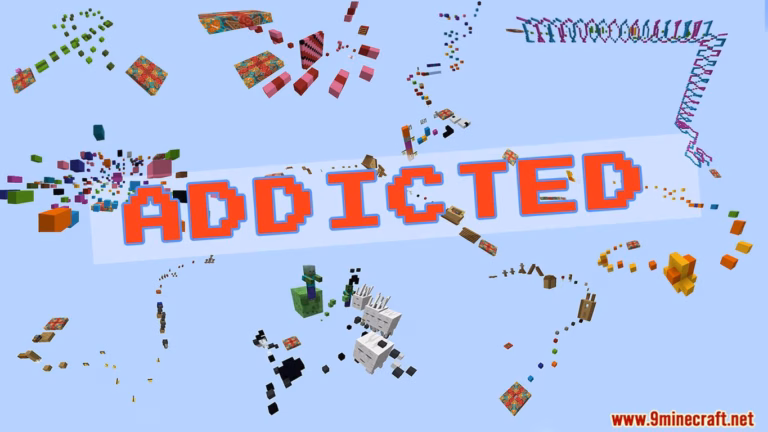 Addicted map (1. 21. 8, 1. 20. 1) for minecraft