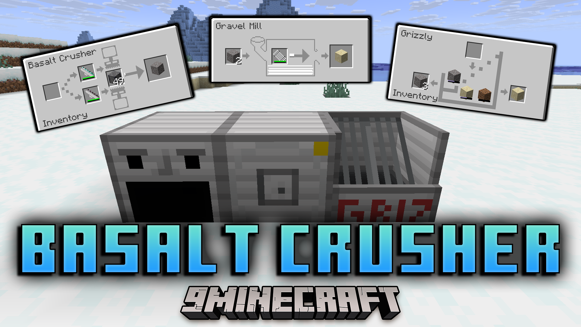 Basalt Crusher Mod (1.21.8, 1.20.1) - Turn Nether Waste Into Building ...