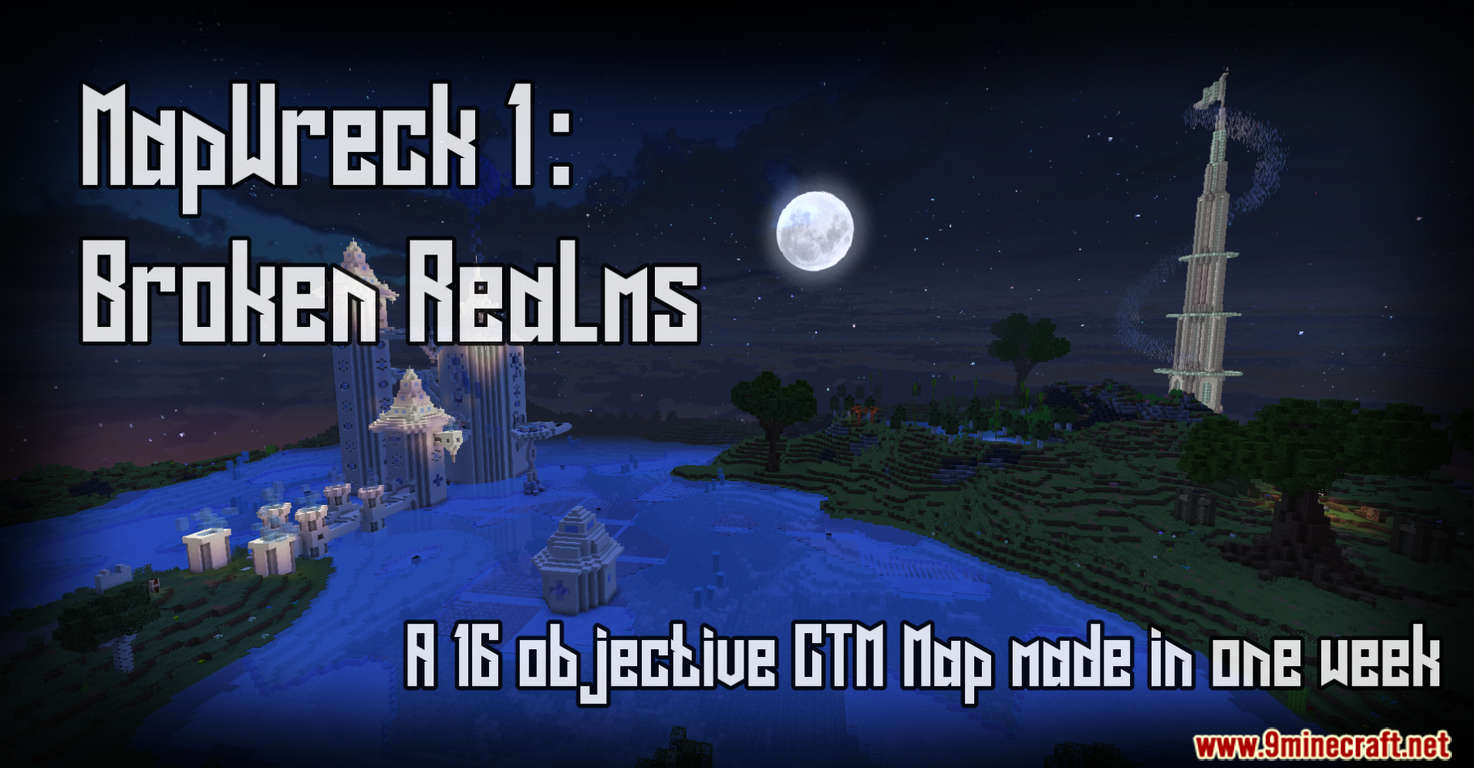 Mapwreck 1 - Broken Realms Map (1.21.8, 1.20.1) For Minecraft - Aadhu.com