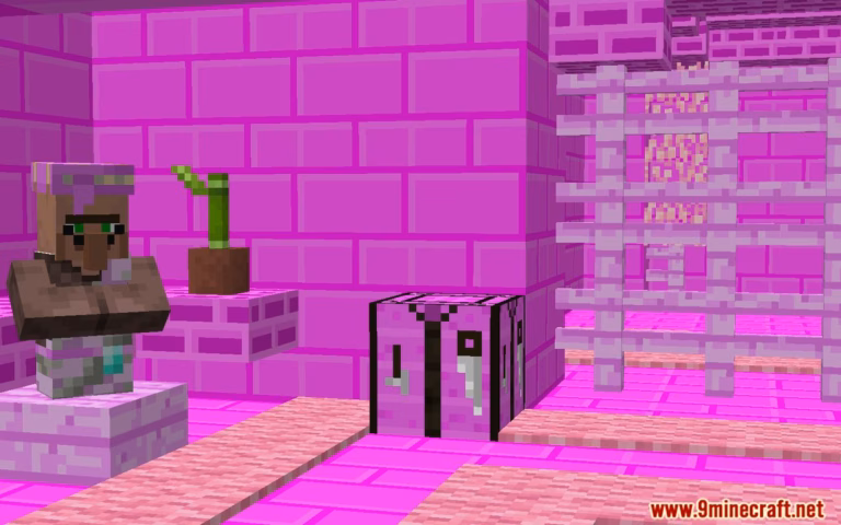 Pink prison escape map (1. 21. 8, 1. 20. 1) for minecraft