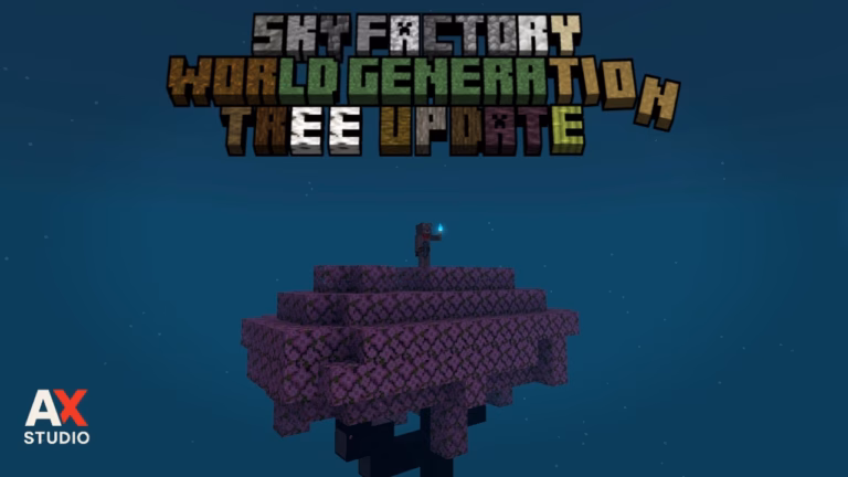 Sky factory world generation tree addon (1. 21) – mcpe/bedrock mod