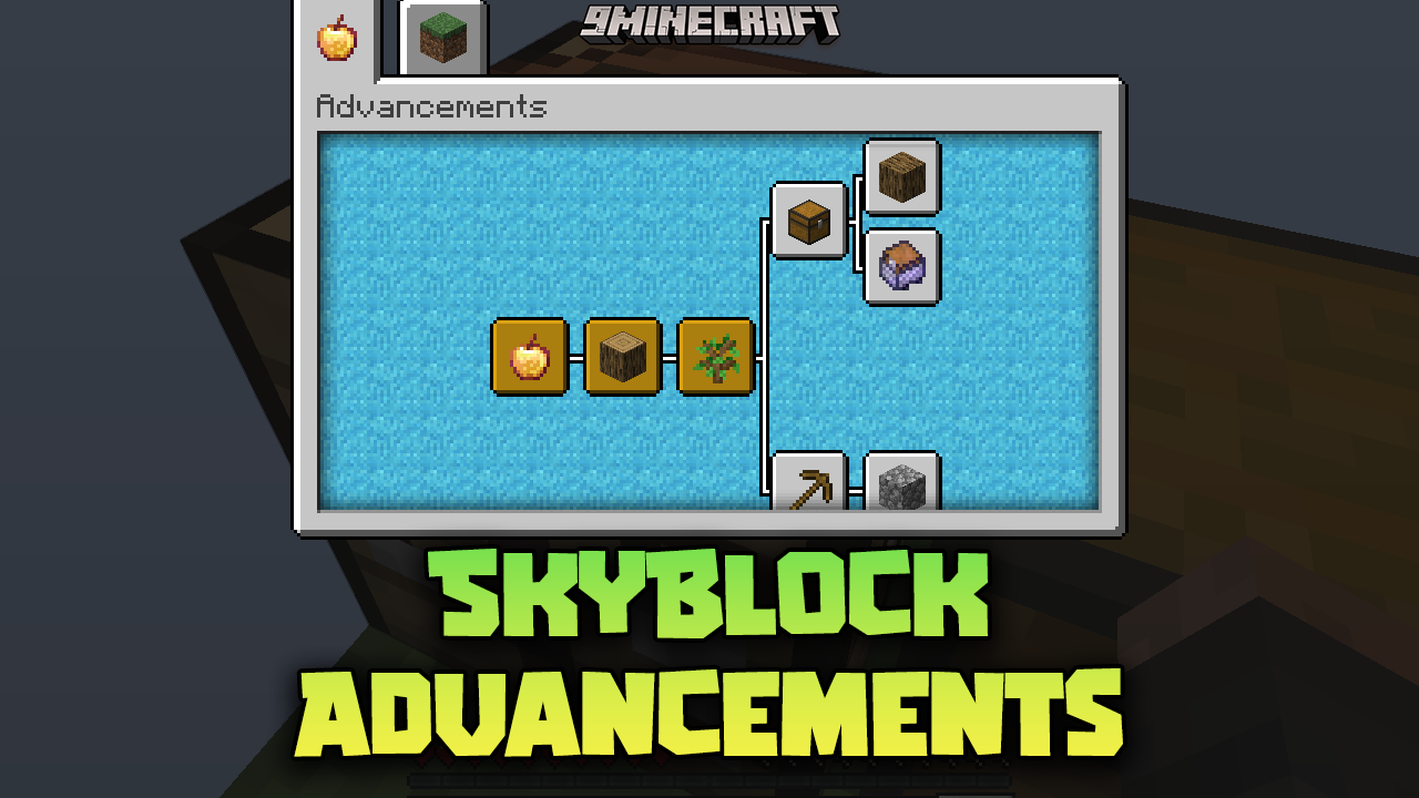 SkyBlock Advancements Mod (1.21.8, 1.20.1) - New Challenges And Goals ...