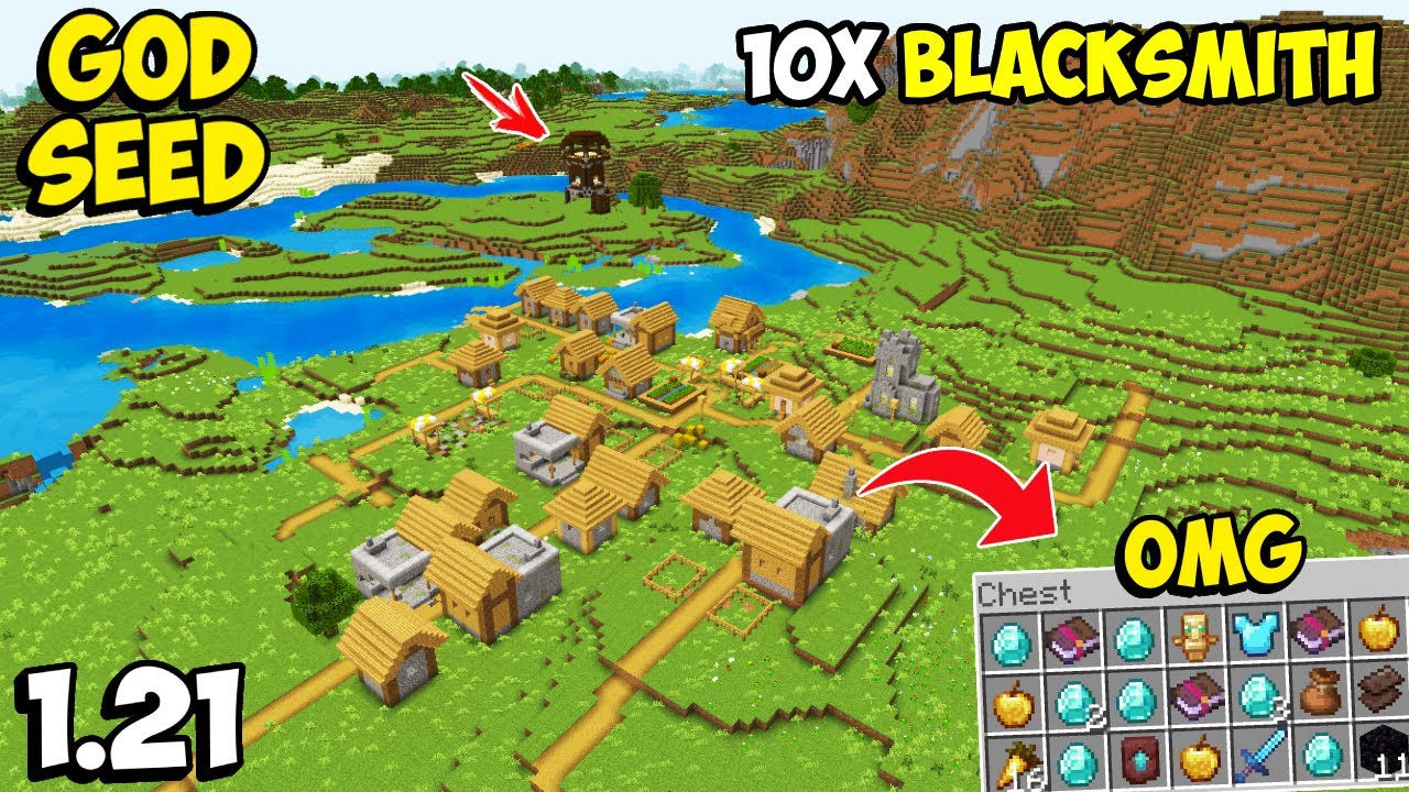 3 New Cool God Seeds For Minecraft (1.21.10, 1.21.1) – Bedrock Edition